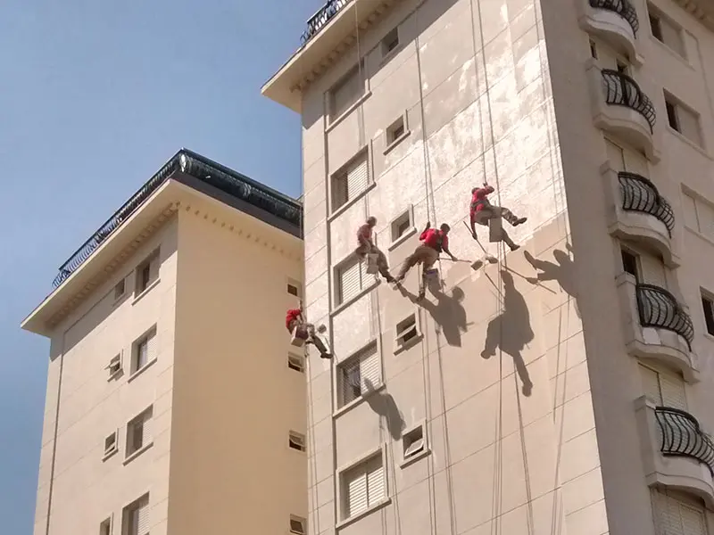 Fachada do Condomínio San Diego executada pela Nova Pintura e Conservação